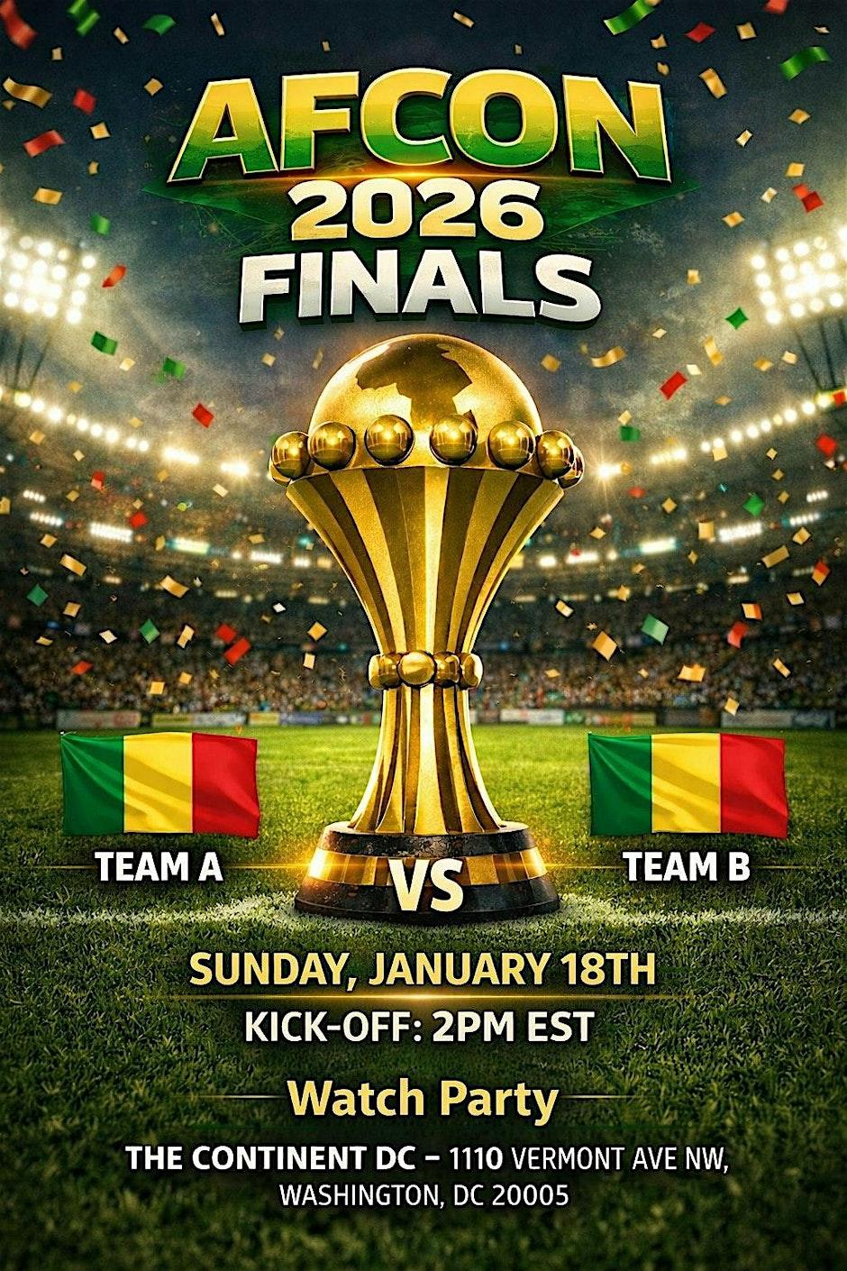 AFCON 2026 Finals Watch Party