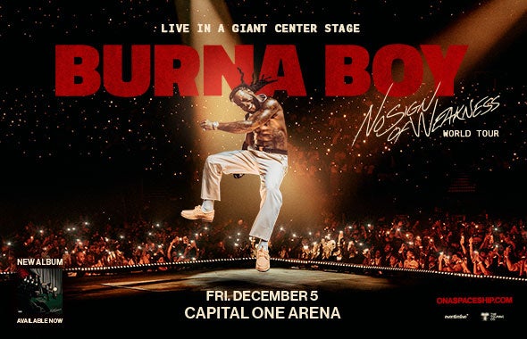 Burna Boy at Capital One Arena