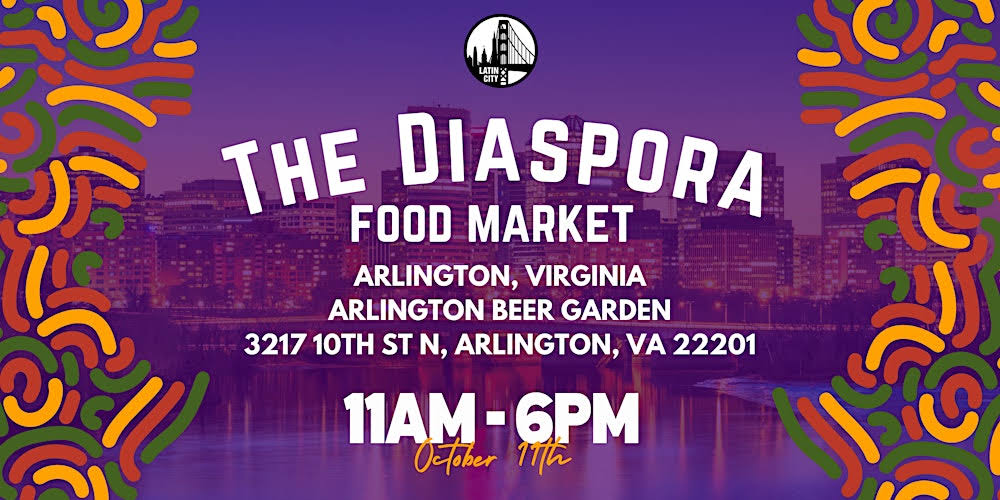The Diaspora Food Market promotional graphic
