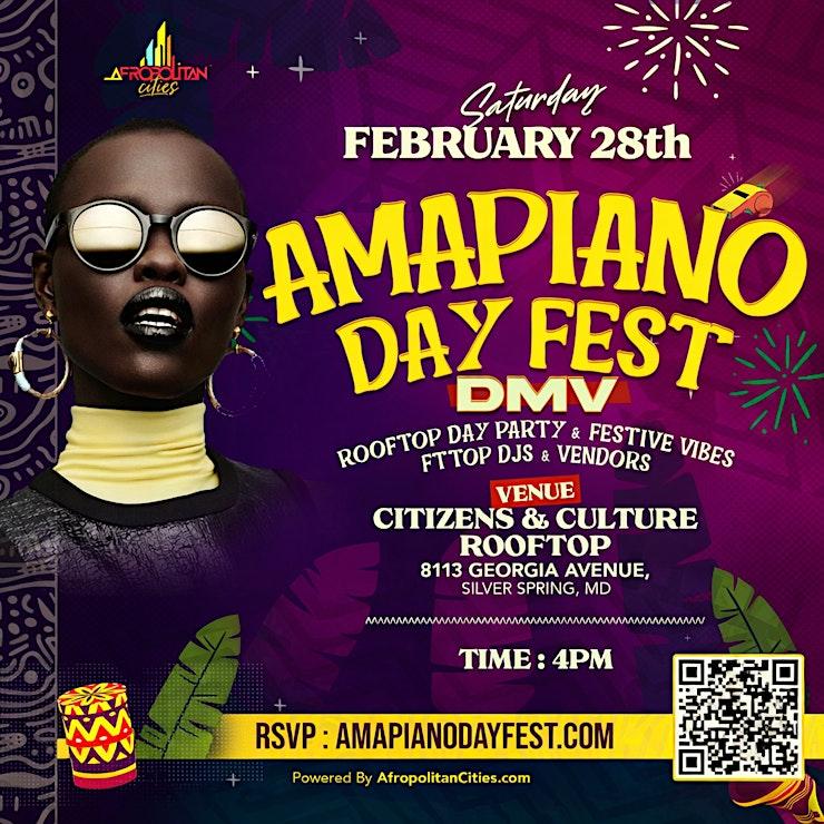 DMV Amapiano Day Fest - The Clash of South & West Africa