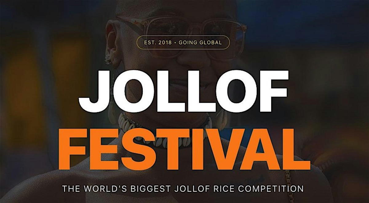 Jollof Festival - DC '26 promotional graphic