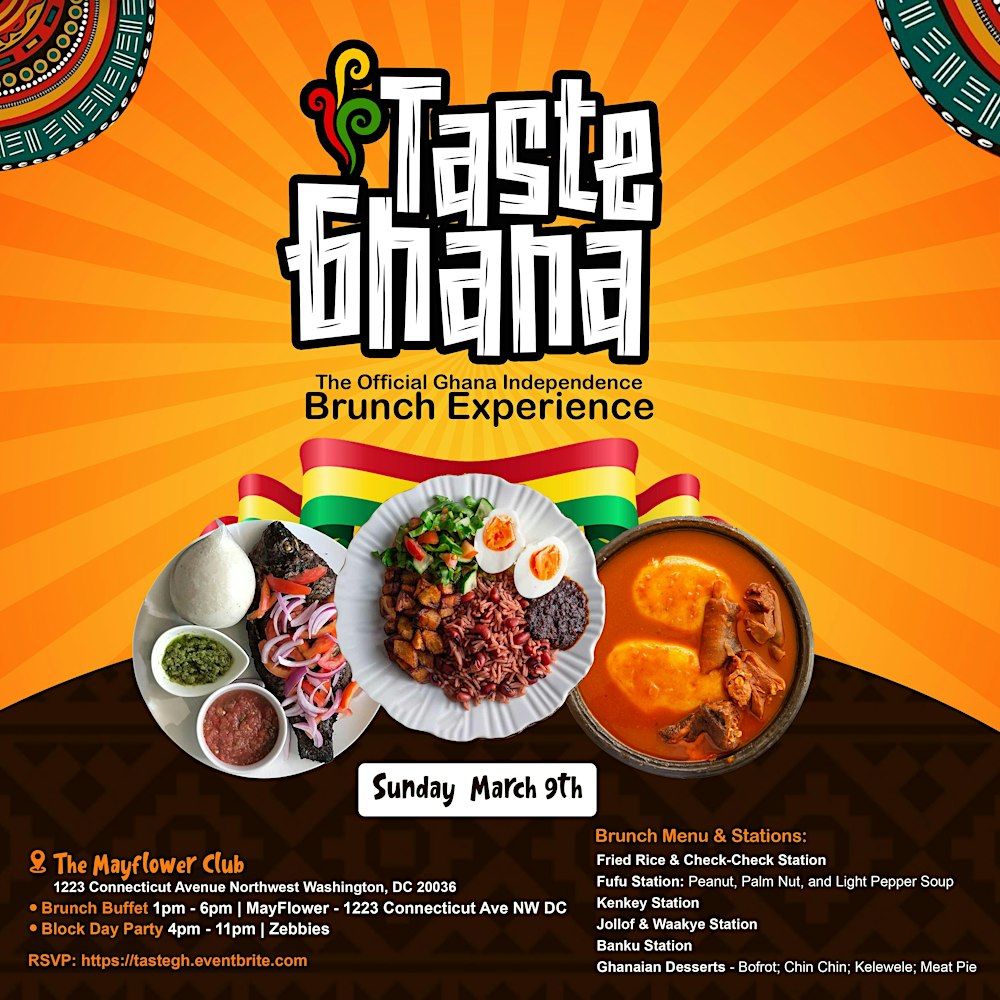 TasteGhana | The Official Ghana Independence Brunch